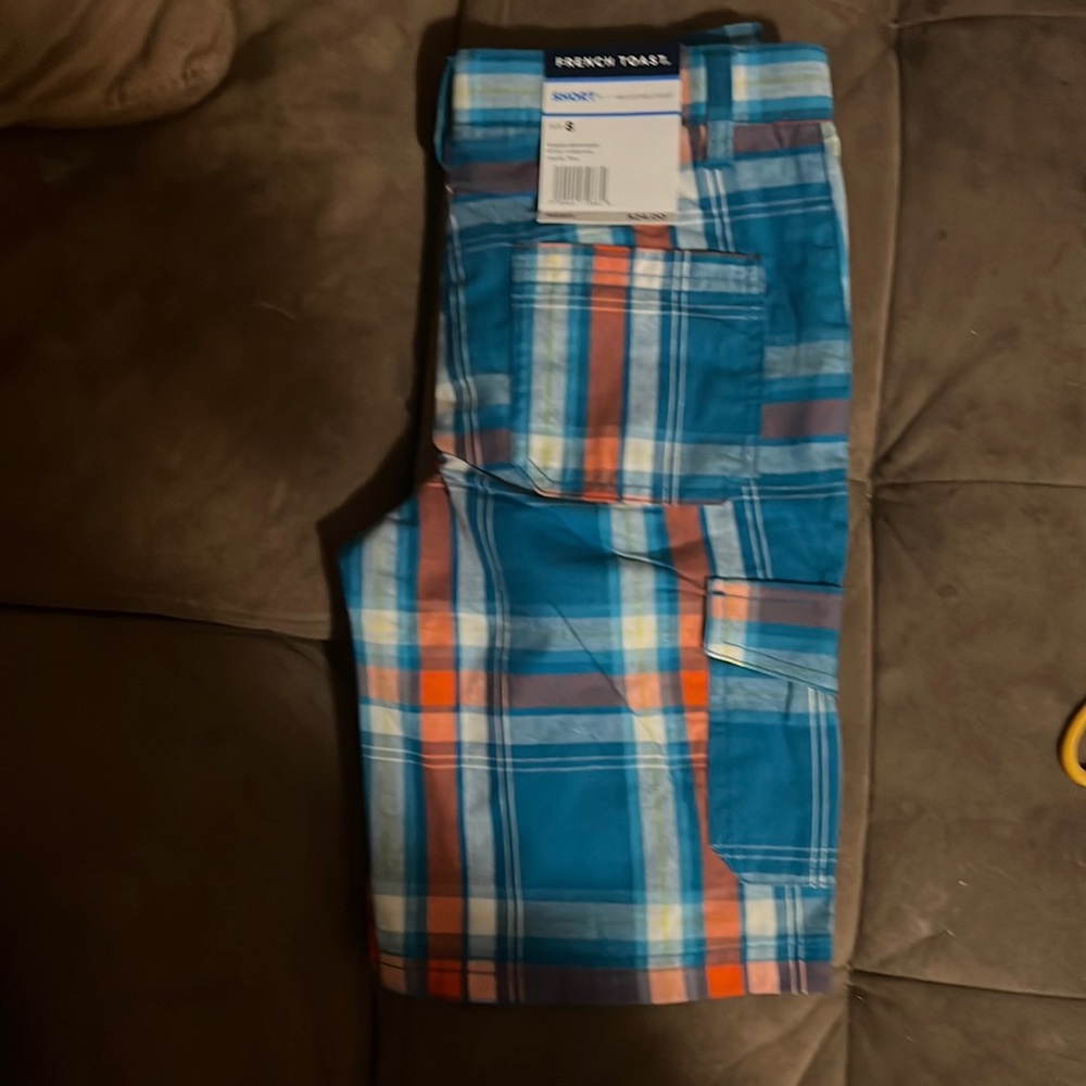 Plaid cargo pants